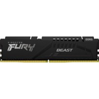 Модуль пам'яті для комп'ютера DDR5 32GB 6400 MHz Beast Black XMP Kingston Fury (ex.HyperX) (KF564C32BB-32)