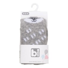 Колготки Bibaby з ведмедиком (68312-74-gray)