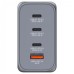 Зарядний пристрій Verbatim GaN 200 W 4 ports (2xUSB-C-100 W,USB-C-65 W /USB-A -3.0) (32204)