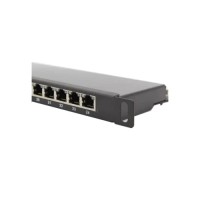 Патч-панель Hypernet 19" 24хRJ-45 FTP 0.5U cat.6 (PP-KFSTP6-24-05U)