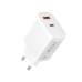 Зарядний пристрій XO 1xUSB-C PD30W + 1xUSB QC3.0 (XO-QC16)