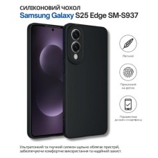 Чохол до мобільного телефона BeCover Silicone Samsung Galaxy S25 Edge SM-S937 Black (714677)