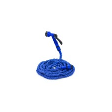 Шланг для поливу Voltronic KY-225B, 7.5-22.5м/75ft, Blue, + розпилювач, насадка на кран, Box (KY-225B)