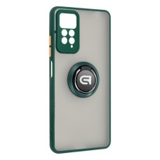 Чохол до мобільного телефона Armorstandart Frosted Matte Ring Xiaomi Redmi Note 12 Pro 4G Dark Green (ARM68383)