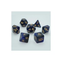 Набір кубиків для настільних ігор Games 7 Days Galaxy 7 Dice Set - Dark blue (7 шт.) (g7dgala02)