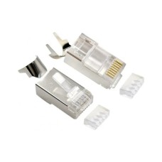 Конектор RJ45 cat.7 FTP 8P8C * 100 (наскрізні отв., позолоч. конт.) Cablexpert (LC-PTF7-01/100)