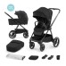 Коляска Kinderkraft 2 в 1 Nea Midnight Black (KSNEA000BLK2000) (5902533918867)