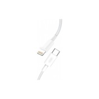 Дата кабель USB 2.0 AM to Lightning 1.0m PD18W NB113 white XO (6920680863846)