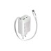 Зарядний пристрій Canyon 1xUSB-C PD65W + 1xUSB QC3.0 + cable USB-C to USB-C white (CNS-CURC65ACW)