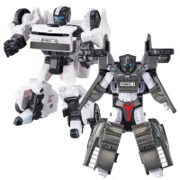 Трансформер Tobot міні S5 ТОБОТ X білий + ТОБОТ Y сірий (301166)