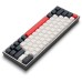 Клавіатура Thunderobot K63 RGB Red Switch USB UA White (6932066313449)