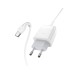 Зарядний пристрій HOCO C72Q Glorious USB QC3.0 + cable USB to USB-C 18W White (6931474732552)