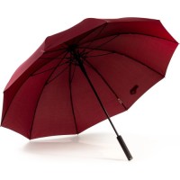 Парасоля Krago тростина Soft Burgundy з ручкою із гумовим покриттям (umb-9-003)