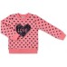 Набір дитячого одягу Breeze кофта зі штанами з сердечком із паєток (8271-98G-pink)