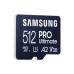 Карта пам'яті Samsung 512GB microSDXC class 10 UHS-I U3 V30 A2 Pro Ultimate (MB-MY512SA/WW)