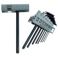 Ключ Stanley HEX GRIP ключей шестигранных, 9шт. (0-89-904)