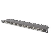 Патч-панель 19" 24xRJ-45 STP cat.6A, 0.5U Digitus (DN-91624S-SL-EA)