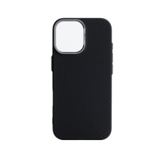 Чохол до мобільного телефона Armorstandart LikeCarbon2 MagCase Apple iPhone 17 Kevlar Black (ARM88379)