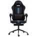 Крісло ігрове GT Racer X-2331 Black/Blue (X-2331 Fabric Black/Blue)