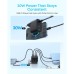 Зарядний пристрій Anker 2xUSB-C + 2xUSB 50W black (A121EG11)
