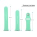 Ремінець до смарт-годинника Armorstandart Sport Band (3 Straps) для Apple Watch 49/46/45/44/42 (Series 1-3) Spearmint (ARM57873)