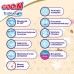 Підгузки GOO.N Premium Soft для немовлят до 5 кг 1 NB на липучках 72 шт (F1010101-152)