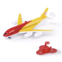 Спецтехніка Dickie Toys Літак з тримачем, функція їзди та польоту 18 см (3342014)