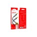 Кабель мультимедійний 3.5mm M to 3.5mm M 1.0m BL19 black BOROFONE (6941991108310)
