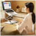 Підставка до ноутбука RTAKO RS-CP75D 3-Level Rotation Laptop Stand Silver (6930539537293)