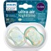 Пустушка Philips AVENT Ultra Air Нічна 0-6 міс 2 шт (SCF376/18)