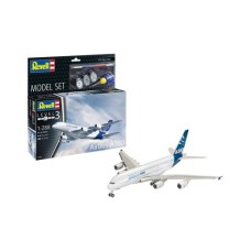 Збірна модель Revell набір Літак Airbus A380, рівень 3, 1:288 (RVL-63808)