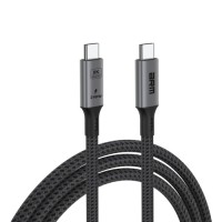 Дата кабель USB-C to USB-C 1.0m USB4 40Gbps 240W 8K60Hz black Armorstandart (ARM81921)