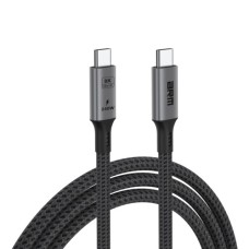 Дата кабель USB-C to USB-C 1.0m USB4 40Gbps 240W 8K60Hz black Armorstandart (ARM81921)