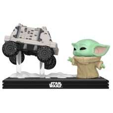 Фігурка Funko Pop Moment серії Мандалорець і Ґроґу - Ґроґу і Ремонтний дроїд MSE-6 (90813)