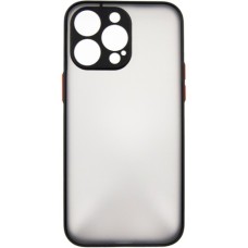 Чохол до мобільного телефона Dengos Matte iPhone 15 Pro Max (black) (DG-TPU-MATT-133)