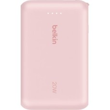 Батарея універсальна Belkin 10000mAh, 20W, USB-C, Pink (BPB021HQPK)