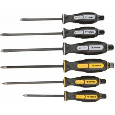 Набір викруток Topex ударних, 6 шт. (39D506)