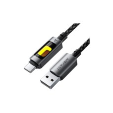Дата кабель USB 2.0 AM to USB-C 1.2m 60W black Acefast (6974316284673)