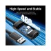 Дата кабель USB 2.0 AM/AF 25.0m Active black Vention (CBKBS)