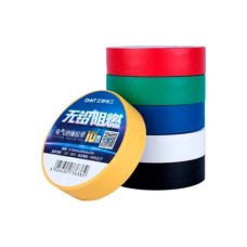 Ізоляційна стрічка CHINT 0.16мм*18мм*20м Yellow-Green, 600v, temp -5°С/+ 80°С, 10 шт. (0,16мм*18мм*20м-YG)