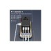 Зарядний пристрій Promate tripmate-gan160 3xUSB-C PD + USB-A QC 160W GaN Black (tripmate-gan160)