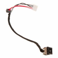 Роз'єм живлення ноутбука з кабелем для Dell PJ590 (7.4mm x 5.0mm + center pin), 5-pin Универсальный (A49073)