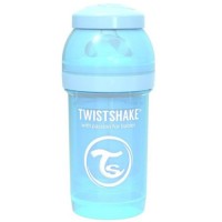 Пляшечка для годування Twistshake антиколькова 180 мл, світло-блакитна (69857/78250)