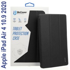 Чохол до планшета BeCover Tri Fold Hard TPU Apple iPad Air 4 10.9 2020/2022 Black (706749) (706749)
