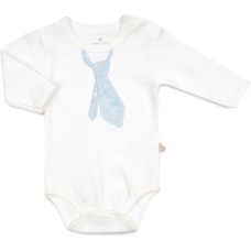 Боді Bibaby з краваткою з довгим рукавом (56434-62B-blue)