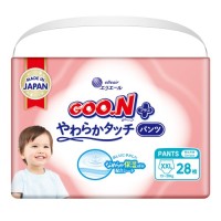 Підгузки GOO.N Plus труси 13-28 кг Розмір ХXL, 28 (21001513)