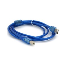 Кабель для принтера USB 2.0 AM/BM 1.8m ferrite blue Ritar (YT-AM/BM-1.8TBL)