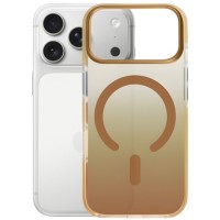Чохол до мобільного телефона BeCover FIBRA Shock-Proof MagSafe Apple iPhone 17 Pro Gold (715463)