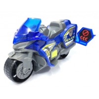 Спецтехніка Dickie Toys Поліцейський мотоцикл з висувним знаком (3302031)