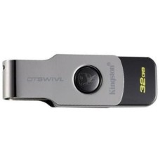 USB флеш накопичувач Kingston 32GB DT SWIVL Metal USB 3.0 (DTSWIVL/32GB)